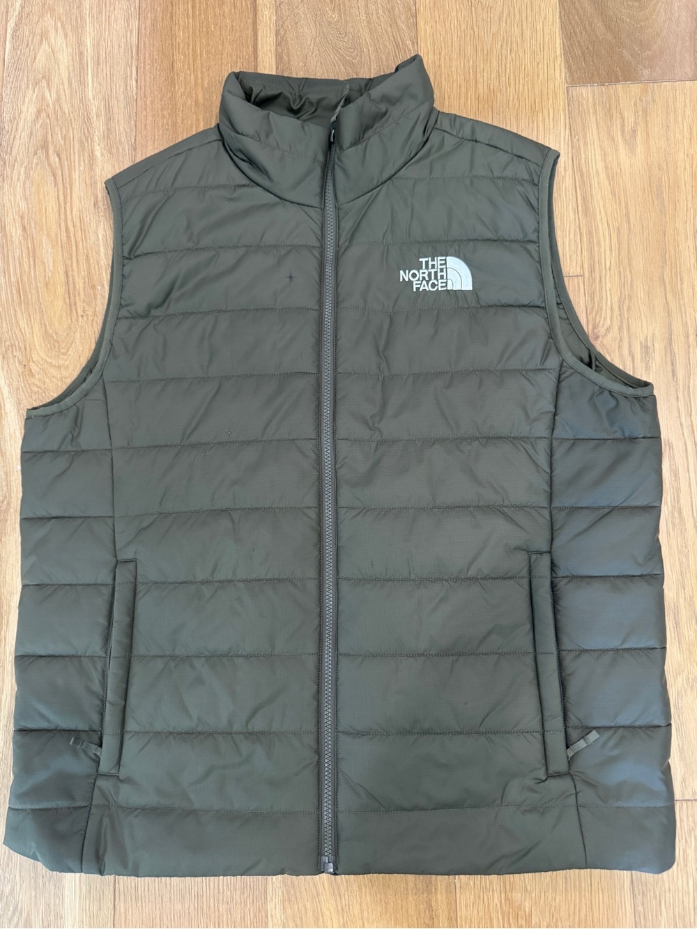The North Face Men's Olive Puffer Vest